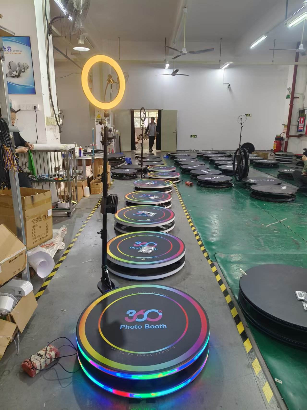 Automatikus 360 kamera fotófülke